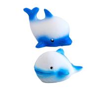 BTWYU Fish Tank Ornament,Fish Tank 2pcs Ocean Resin Animals Marine Miniature Animals Figurines Tiny Sea Animals Small Animals Micro Aquarium Ornaments