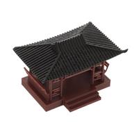 BTWYU Fish Tank Ornament,Fish Tank Mini Pavilion Ornament Chinese Style Landscaping Decoration for Garden and Aquarium Scenery