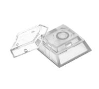 BTXETUEL Instant Custom Double Layer Keycaps with Clear Cover Cap for DIY Removable Stickers or Paper Scraps, Compatible with Cherry MX Switches (Pack of 12)