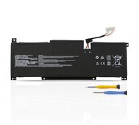 BTY-M491 Laptop Battery for MSI Summit B15 A11M A11MT Stealth 15M A11SX A11SEK A11SDK A11UE A11UEK B12UX B12UE Series A11M-023NL A11M-024BE A11M-057 A11M-058 089NL Notebook Battery(White Connector)