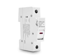 BTYKUYOO Solar PV 1100V Fuse Holder Suitable for 10 * 38mm PV Fuse Fuse Link for Solar System Protection Base Photovoltaic Protector 1Pcs(With LED)