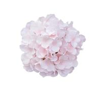 BTYQKZVPM Fake Flowers Artificial Flowers， Pack Of 10 Multicolor Silk Hydrangea Heads With Stems 6.3 inch Diameter Artificial Flowers(Light Pink)