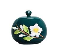 BTYQKZVPM Mini Pet Urns, Cremation Urn For Adult Or Pet Ashes Peacock Green Multiple Sizes(14 * 13cm)