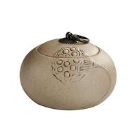 BTYQKZVPM Mini Pet Urns, Sealed Ceramic Cremation Urn For Adult Child Pet Ashes Multiple Sizes(11 * 7cm)