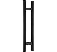 BTYQKZVPM Stainless Long Door Handles, Steel Double Side Mounted Sliding Barn Door Push Pull Handle 50-120CM