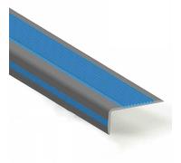 BTYQKZVPM Stair nosing edge trim， Indoor/Outdoor Self Adhesive Staircase Step Edge Protector(Blue,L110cm(43 1/4"))