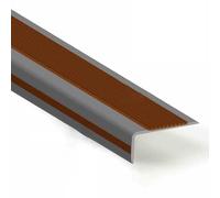 BTYQKZVPM Stair nosing edge trim， Indoor/Outdoor Self Adhesive Staircase Step Edge Protector(Brown B,L110cm(43 1/4"))