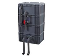 BTYQKZVPM Turnover Box Filter Drip Box, Aquarium Filter 4 Tier External Water Cycle Box Multiple Sizes No Pump No Media(15.75x11.81x26.77in/40x30x68CM)