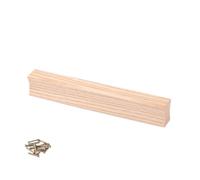 BTYQKZVPM Wooden Drawer Knobs/Handles, Wood Bow Cabinet Handles(D,Hole Centre 128mm)