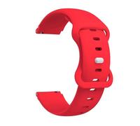 BTYSEQ Compatible With ID205L ID205L/Letsfit ID205L/Fitpolo ID205L Butterfly Clasp For ID205U/ID205S/ID205L/ID216(Red,Haylou Solar LS01)