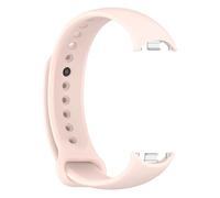 BTYSEQ Silicone Strap For Band 10 9 8 Sports Comfortable Soft Wristband Adjustable Wristband For Mi Band 10 9 8 Accessories(Yue huo fen se,For Mi Band 9 8)