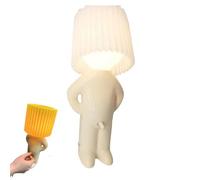 BTYYIHEX A Little Shy Man Creative Lamp, Bedside Night lamp,Naughty boy Night Lamp,Home Decoration Beautiful Gift for Women Men (White)