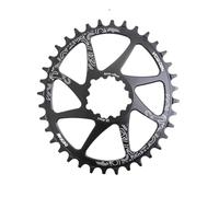 BtzjFZavt Deckas Oval Chainring Direct Mount 3mm 6mm Offset Compatible With Sram XX1 X01 X1 X0 X9 Bike Mountain 6 Mm 30T 32T 34T 36 38 MTB 3 Pin Universal Fit Aftermarket Replacement(6mm oval 36T)