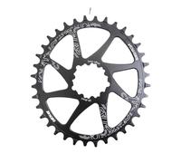 BtzjFZavt Deckas Oval Chainring Direct Mount 3mm 6mm Offset Compatible With Sram XX1 X01 X1 X0 X9 Bike Mountain 6 Mm 30T 32T 34T 36 38 MTB 3 Pin Universal Fit Aftermarket Replacement(3mm oval 38T)