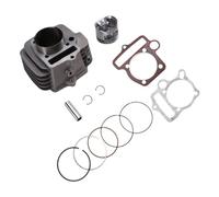 BtzjFZavt Universal Fit Complete 56MM Motorcycle Engine Cylinder Kit Compatible With YINXIANG YX140 140CC N26R Piston Ring Gasket Set Aftermarket Replacement