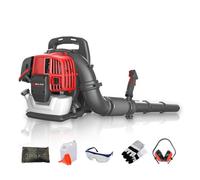 Bu-Ko 52Cc Petrol Backpack Leaf Blower - Powerful 2 Stroke Air Cooled Engine