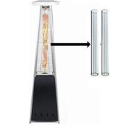 Bu-Ko Glass Tube Replacement For Pyramid Gas Heater Pack Of 2