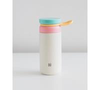 BU Products Travel Tumbler - 350ml & 500ml Stainless Steel Coffee Flask | Double-Walled Insulation | 360° Antimicrobial Leak-Proof Lid | Fits Barista Machines | 17-22cm Height (350ml)