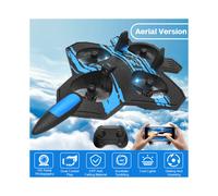 (BU With 4K Camera) F22 Foam RC Plane with Camera 4K 360 Stunt Remote Control Aircraft Fighter