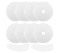 Buaak 10 Pieces Tumble Dryer Filter Compatible with Bush DHB7VTDW DHB7VTDB TD3CNBW Air Intake, 8 Cloth Dryer Exhaust with 2 Air Intake Filters Replacement, 227 * 33mm Tumble Dryer Lint Filter