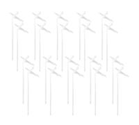 Buaak 20 Pcs Expanding Foam Replacement Tubes, Expanding Foam Nozzle, Expanding Foam Gun Plastic Nozzle Tips, for Caulking, Filling, Sealing Small Gaps in Balcony/Doors/Windows/Bathtubs