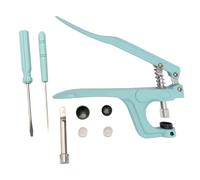 Buaak Kam Snaps Install Plier, Snap Fastener Tool, T3, T5 & T8 Kam Button Fastener Setting Tool, Hand-Held Pliers for Shirts, Woolen Clothing, DIY Baby Bib Cloth, Diapers, Sewing Crafting