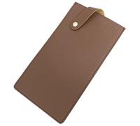Buaak Knife Guard, 8.5 Inch PU Leather Sheath, Brown Sleeve for Knives and Meat Cleaver, Kitchen Knife Cover