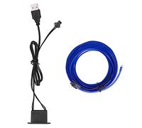 Buachois 3 Meters / 9.8ft Car LED Strip Lights, Multicolor, PVC, Energy Efficient, for Car Interior Atmosphere Enhancement