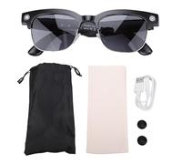 Buachois AI Smart Sunglasses, 8MP Camera 1080P Video Recording Bluetooth 5.3 WiFi Water Proof Smart Glasses with Language Translation for Travel