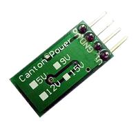 Buachois Boost Conversion Module, Power Converters, Mini DC to DC 3.3V 3.7V 4.5V 5V to 12V Step Up Boost Converter Module for Smart Home