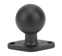 Buachois Diamond Ball Base 1.5 Inch Ball Mount, Aluminum Alloy Rubber Diamond Plate Base Fit for, Universal Device Mounting Base for Smartphones Tablets Cameras GPS Navig