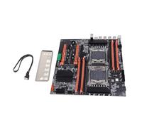 Buachois Dual Socket Desktop Motherboard, X99 Platform LGA2011-3 Socket DDR4 Memory Support E5 CPU for Gaming Simulation Studio Workstation Computer