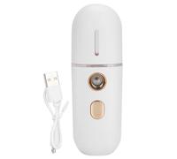 Buachois Face Mist Sprayer Portable Humidifier, Nano Steamer Handy Handheld Sprayer Small Compact Design, Tank Lid Unscrews Counterclockwise Direct Water Addition, Skin Moisture Hy