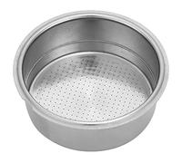 Buachois Filter Basket, Double Layer Stainless Steel Coffee Filter Basket with Locking Snap, Coffee Machine Accessories for Double Cup