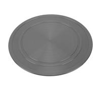 Buachois Heat Diffuser Plate, Aluminum Induction Flame Guard Simmer Ring Hob Plate for Gas Stove Hobs Glass Cooktop 4mm Thick Heat Distribution Pan Support with Anti Slip Text