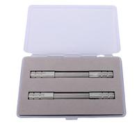 Buachois Pin Vise, Double Ended Manual Hand Drill Tool, Stainless Steel Needle Vise with Non Slip Grip for Watch Repair, Jewelry Making, Craft Projects