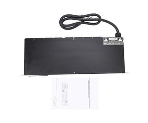 Buachois Power Sequencer Controller, 8 Channel Sequential Power Strip with 63A Circuit Breaker Real time Voltage Display for Stage Lighting Sound Equipment Synchronization