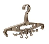 Buachois Tactical Hanger, Multipurpose Heavy Duty Hanger 190lb Portable Gear Hanger with hooks for Weight Vest Tactical Attachments Diving Equipment Scuba Gear Wetsuit(1#)