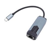 Buachois USB C to RJ45 2.5G Ethernet Network Adapter, Plug and Play Aluminum Type C to LAN Adapter for Laptop Desktop Router NAS System 8K 4K Streaming Gaming File Transfer