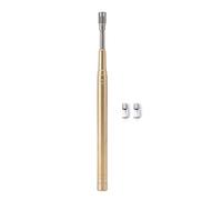 Buachois Watch Screw Sharpener, 3-Piece Professional Brass Stainless Steel Repair Kit with 0.8mm 1.1mm 1.5mm Precision Jaws for Watch Modifying Maintenance and Polishing by Enthusi