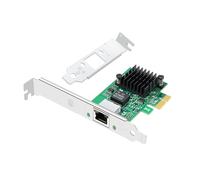 Buacoz Gigabit Ethernet Network Card with Intel I226-V Chip 2.5Gbps Single-Port NIC Card,PCI-E X1 RJ45 LAN Network Adapter, Support Windows Server 2019/2022/Windows 10/11/Linux/Vmware