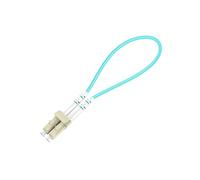 Buacoz LC/UPC Fiber Loopback Tester Cable, OM3 Multimode Duplex - 50/125μm Fiber Optic Loopback Adapter, for Self-Testing SFP Modules or Network Equipment