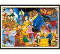 BUANJIAJU Cross Stitch kit Set Disney 11CT-40 * 50cm Cross Stitch Needle Aladdin Mickey Mouse Handmade kit Beautiful Design Donald Duck Beauty and The Beast Easy Start