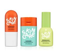 Bub~ble Skincare Set Slam Dunk Face Moisturizer+ Bounce Back Balancing Facial Toner Mist + Morning Rays Brightening Eye Cream, Made with Vitamin E + Aloe Vera Juice for Normal to Dry Skin