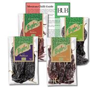 BUB Mexican Chilli Gift Pack 4Pack of 75g Tajin Chillies Dried Chillies A
