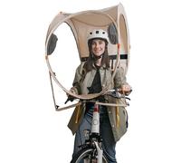 Bub-up Plus The cycling rain cover in Plus Version that replaces rainwear (raincoat, waterproof jacket, cape, parka, poncho...). Bike Rain Protection.