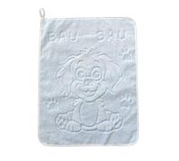 Bubabù Budy Towel Nursery Towel 40 x 50 cm, Children's Terry Towel, 100% Made in Italy (Light Blue)