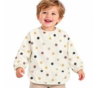 Bubba Bear ® Baby Weaning Bib with Sleeves | Long Sleeve Coverall Bibs Set | Toddler Led Feeding Sleeved Accessories for Babies from 6 Months Waterproof Apron Cape For Toddlers