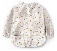 Bubba Bear ® Baby Weaning Bib with Sleeves | Long Sleeve Coverall Bibs Set | Toddler Led Feeding Sleeved Accessories for Babies from 6 Months Waterproof Apron Cape For Toddlers