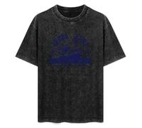 Bubba Gump Shrimp T-Shirt Graphic Tee Printed Top Mens Black Shirt S